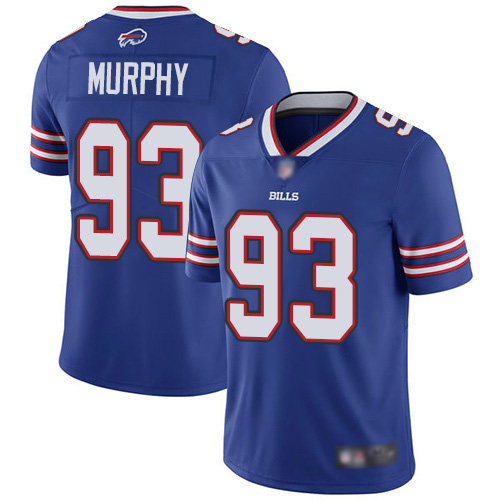 Men Buffalo Bills #93 Trent Murphy Royal Blue Team Color Vapor Untouchable Limited Player NFL Jersey